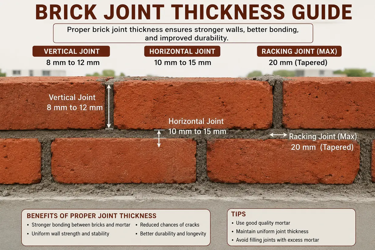 Brick Joint Thickness Guide