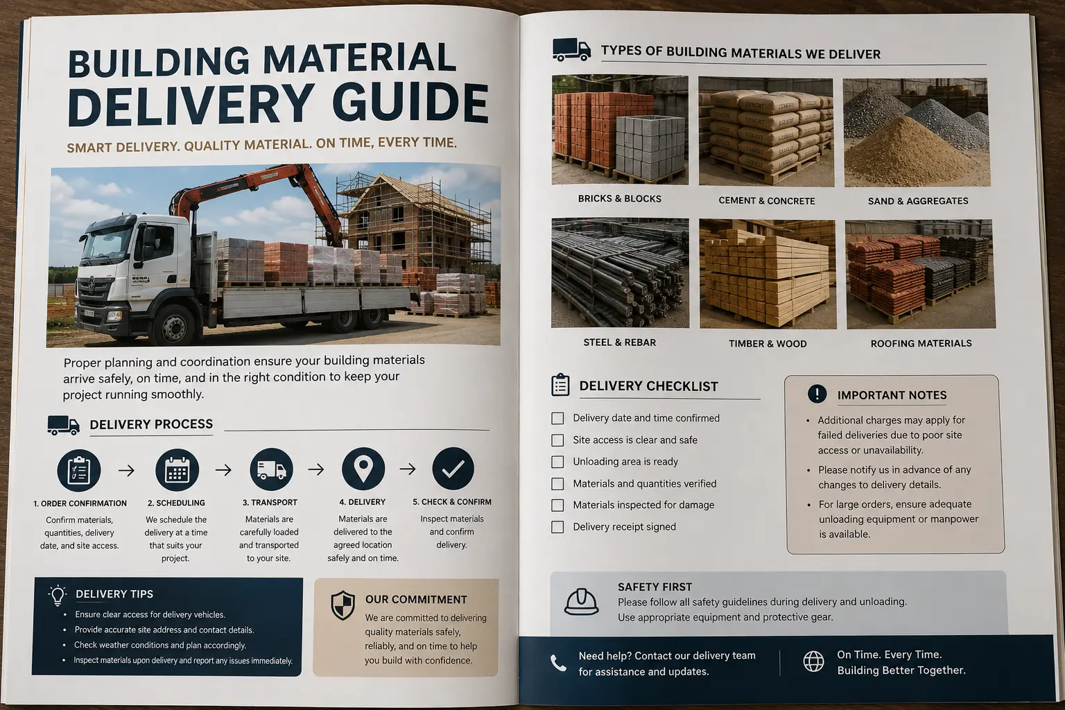 Building Material Delivery Guide