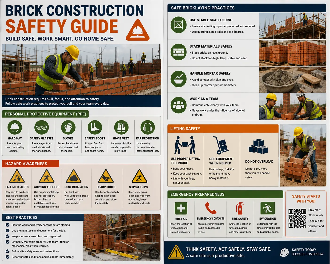 Brick Construction Safety Guide